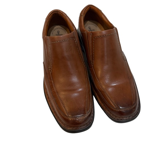 Clark’s Men’s Comfort Collection Brown Slip on Loafer Size 11 - Picture 1 of 8